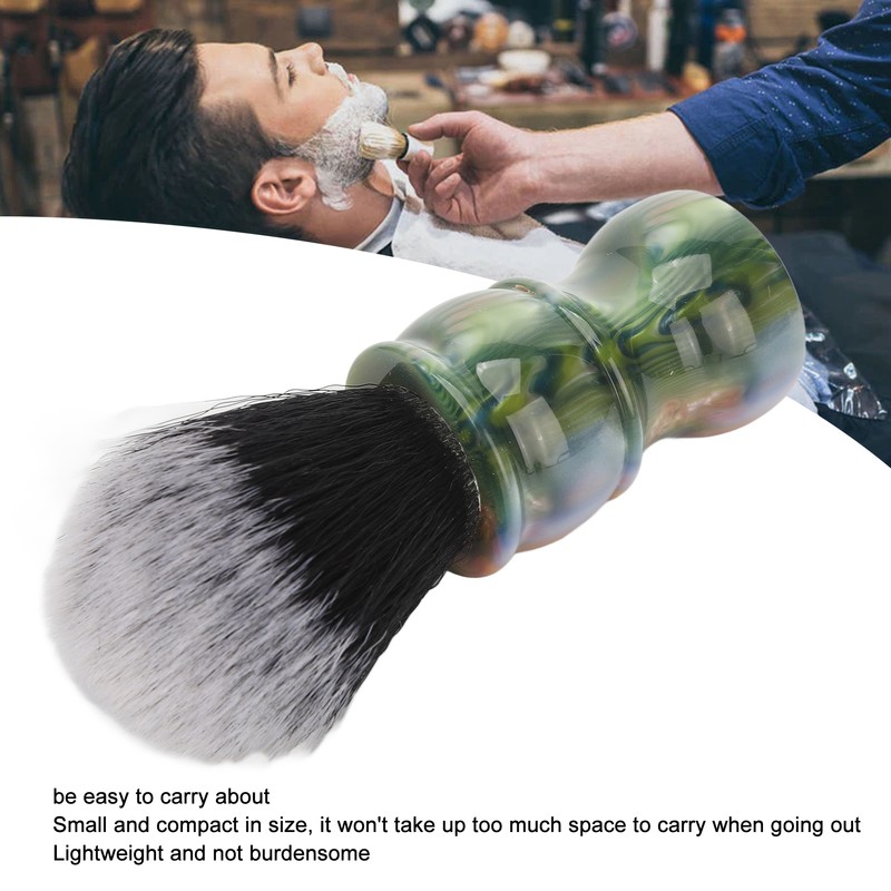 Shaving Brush Resin Handle Men Barber Beard Shave Tool Soft