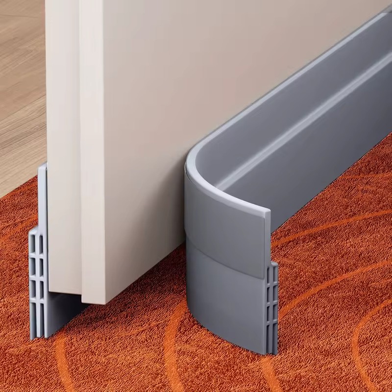 Under Door Draft Stopper Adhesive Door Seal Strip, 1M