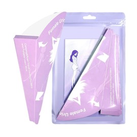 JGMGWJ Disposable Pee Funnel for Women Portable Female inals for Travel & Camping Hiking Outdoor Activities Leak-Proof Female Urination Device (Purple, 10 pcs)