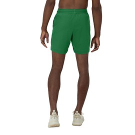 Champion, Purpose, Water Resistant Sports, Swim Shorts for Men, 6", Road Sign Green/Royal Gold Overlap Logo, Large
