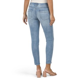 Democracy Ab Solution clásico Skinny para mujer, Tobillo Denim Azul Claro, 30