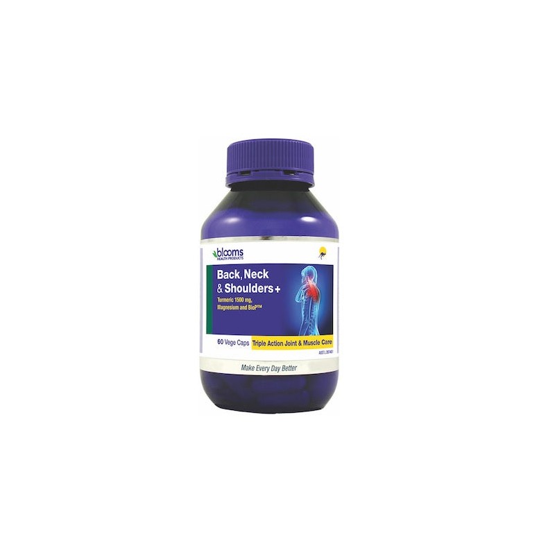 Blooms Turmeric and Magnesium 60Caps