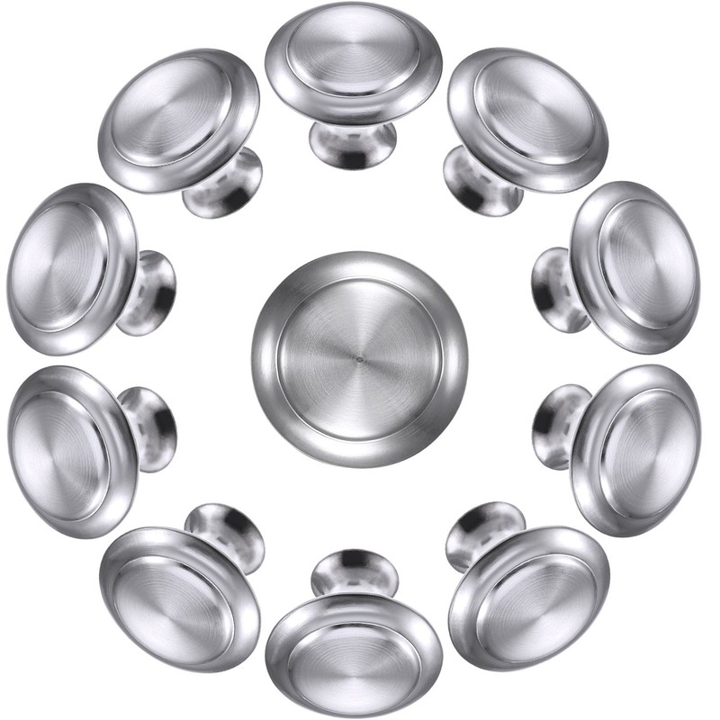 Bememo 30 Pack Kitchen Cabinet Knobs Round Drawer Dresser Handles