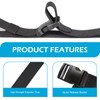 Zikefest 2PCS Car Battery Tie Down Strap, Adjustable Buckle Battery