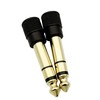 Chadou Audio Adapter 6.35mm (1/4 inch) Male to 3.5mm (1/8
