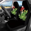 Modysero Black Frog Print Front Seat and Rear Bench Full
