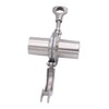 DERNORD 2 Pcs Sanitary Female Threaded Ferrule Pipe Fittings +