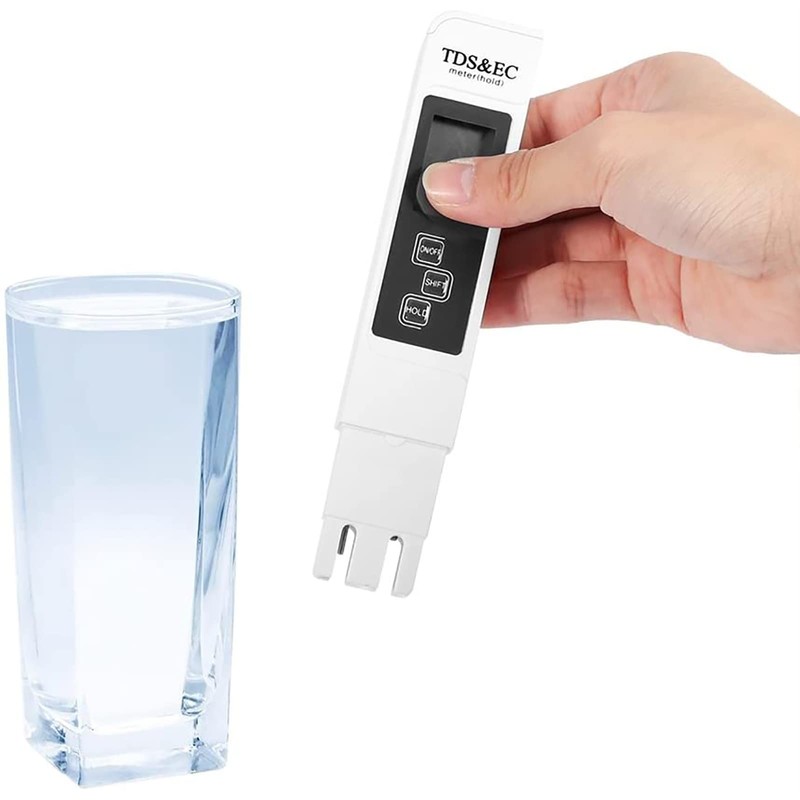 GOOMAND TDS EC Meter Measuring Range 0-9990us/cm 0-9999ppm Water Temperature