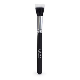 GOC, Brocha, Small Duet, Brocha chica de fibras ópticas especial para base liquida, Pelo cuidadosamente seleccionado, Mango de fina madera, G946