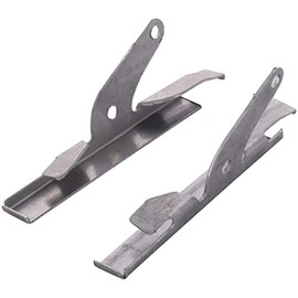 4" Jalousie Window Glass Clip for Pan Am, Look | Jalousie Clip Set, Left and Right Hand