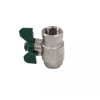 DuraChoice 3/8" Nickel Plated Brass Ball Valve - 600 PSI