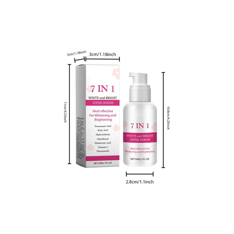 Srum Facial Antimanchas Blanqueador Hidratante 30ml