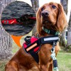 IronSeals 2 Pack Reflective Dog Vest Harness Patches, Removable Patches