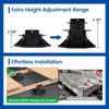 Muzata 5Pack Raising from 2.4" to 5.5" Adjustable Deck Support