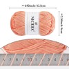 4 Skeins Soft Baby Cotton Yarn- Color V