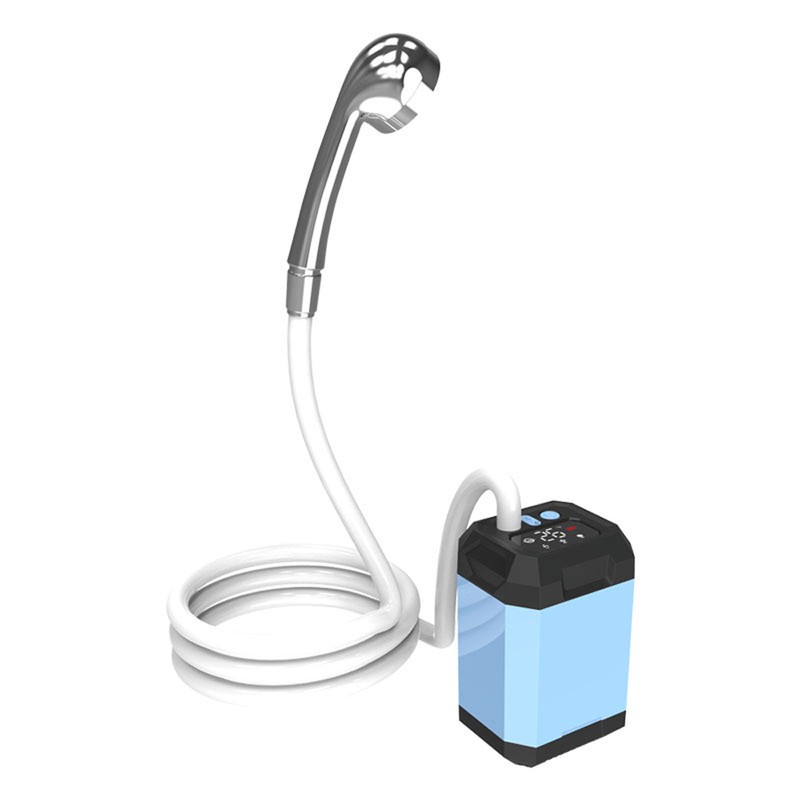 Portable Cordless Camping Shower Outdoor Electric Shower Pump Rechargeable Shower