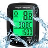 Bike Computer Universal Cycling Computer 19 Functions IP54 Waterproof Bicycle