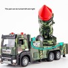 Missile Truck Toy High Simulation Strong Return Force Alloy Lights