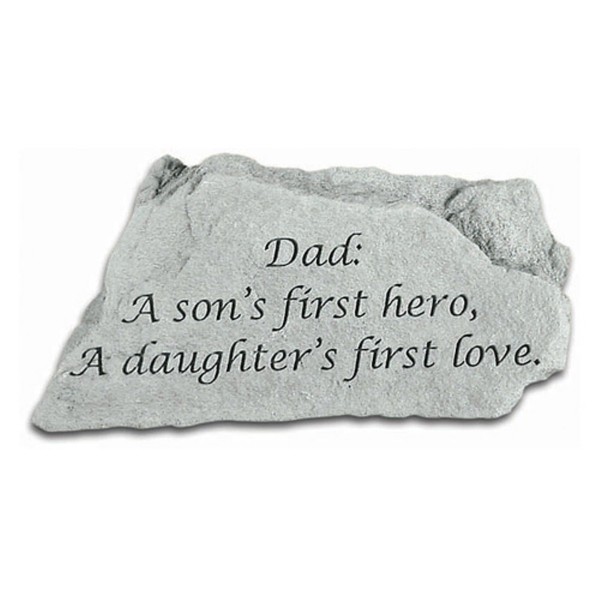 Kay Berry- Inc. 47020 Dad - A Sons First Hero - Memorial - 5.5 Inches x 3.25 Inches