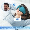 LIGHTIMETUNNEL Sleep Headphones, 3D Bluetooth Sleep Mask, Washable Sleeping Headphones