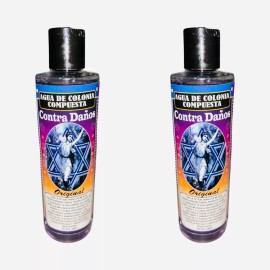 2PACK- CONTRA DAÑOS - Corta Daños Agua de Colonia Compuesta Espiritual 8 oz