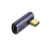 90 Degree USB C Adapter, USB-C Male to USB-c Female