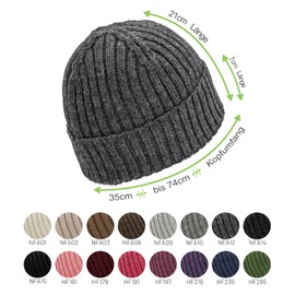 Soft Women's Alpaca Hat Made from 100% Alpaca Wool in 10 Colours, High-Quality Winter Knitted Beanie Hat by HansaFarm -