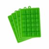 Gadgetime USA 4 Pack Silicone Ice Cube Tray - Large