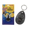 PMS DOG TRAINING CLICKER ON KEY RING ON SLIDE ON