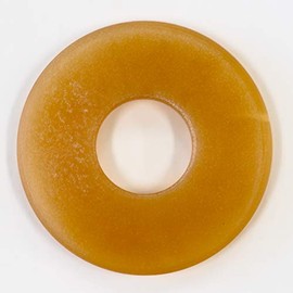 Kendo Leather Tsuba, For Bamboo Swords, 0.3 inch (9 mm) Thick