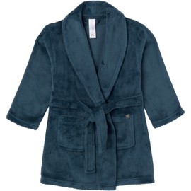 Modern Moments by Gerber Baby Boys' Shawl Collar Robe, Navy, Small