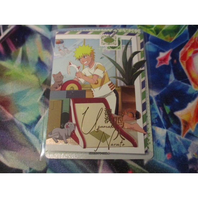 Naruto Card PU lot of 2 Connecting cards Naruto Sasuke