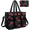 BARRGIE Utility Tote - Water Resistant Bag with 19 Exterior