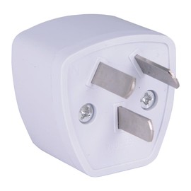 Universal Multinational Travel Plug Adapter to Argentine Chinese ARG-CN Type I White France Germany Greece Iceland Portugal Spain Canada JP UK Australia Switzerland
