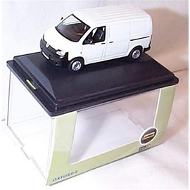 Oxford Volkswagen T5 White Van vehicle 1:76 scale diecast model