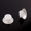4x Universal LP top hat bell Style Guitar Speed Knobs,White/gold