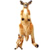 VIAHART Kari The Kangaroo and Joey - 3 Foot Big
