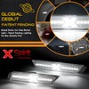 StylinPro White LED Side Marker Lights for 2010-2015 Chevy Camaro,