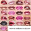 Kaely 2-in-1 Dark Bronze Metallic Lipstick and Lip Liner, Shimmer