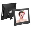 XCLT-808 8 Inch Desktop Electronic Clock Calendar Alarm Digital Photo