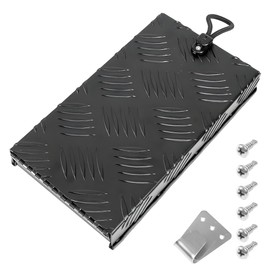 Alpen Outdoor Truma Cowl Cover Black Universal Powder-coated Aluminum External Flue Vent Spraying Console Replacement Part Fits Truma Water Heater 27x15x4cm (Black)