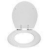 Design House 544296 Dalton Toilet Seat Round Soft Close Wooden