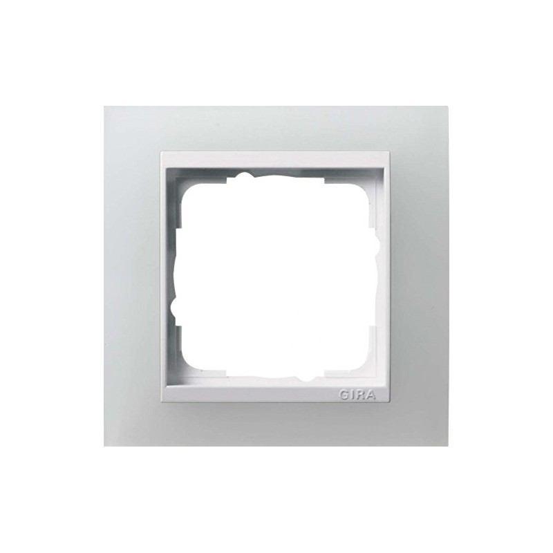 GIRA 0211334 Cover Frame, 1 Gang Gira Event Opaque White