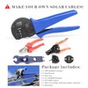 IWISS Solar Crimping Tool Kit for Solar Panel Installation, All