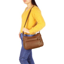 VOLGANIK ROCK Purses for Women Soft PU Leather Shoulder Bag Ladies Crossbody Purse and handbags Lightweight Pocketbook