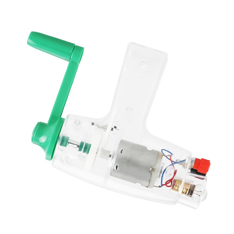 Hand Crank Driven Electricity Generator Mechanical Emergency Power Supply