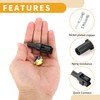 Partuto Oil Pressure Sensor Connector Plug Inner Male Female Wire