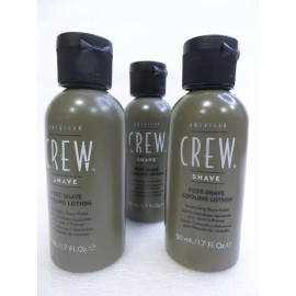 AMERICAN CREW POST-SHAVE COOLING LOTION 1.7 OZ ( PACK OF 3)       TRAVEL SIZE!