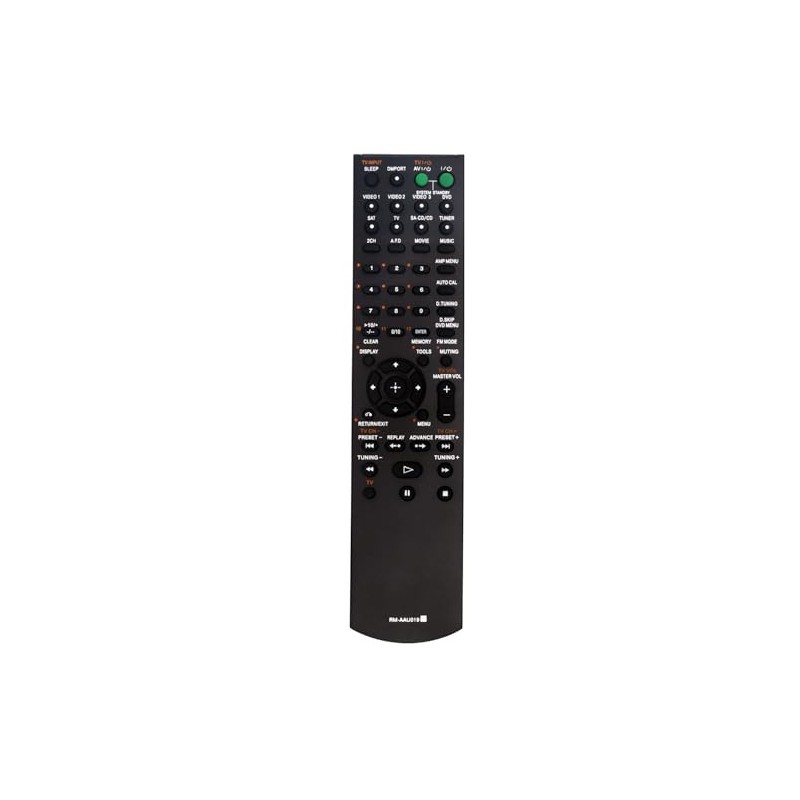 RM-AAU019 Remote Control Replacement Compatible with Sony Home Theater Audio/Video