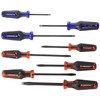 Crescent 8 Pc. Phillips/Slotted Co-Molded Diamond Tip Screwdriver Set -